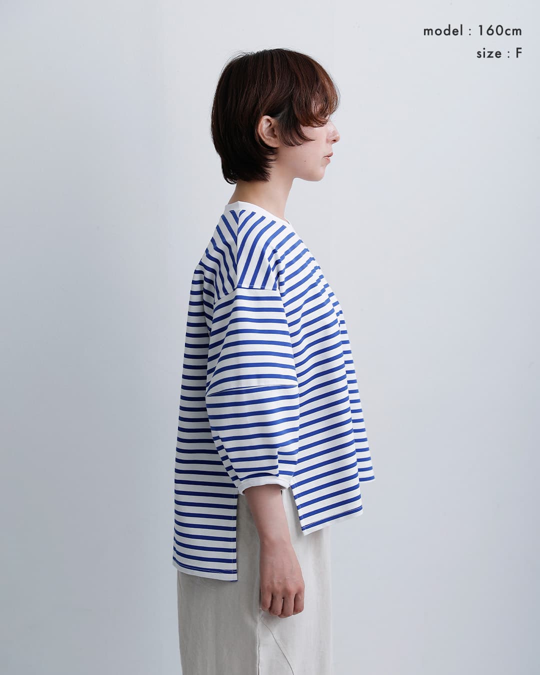 peindreボーダー Tシャツ re-2194