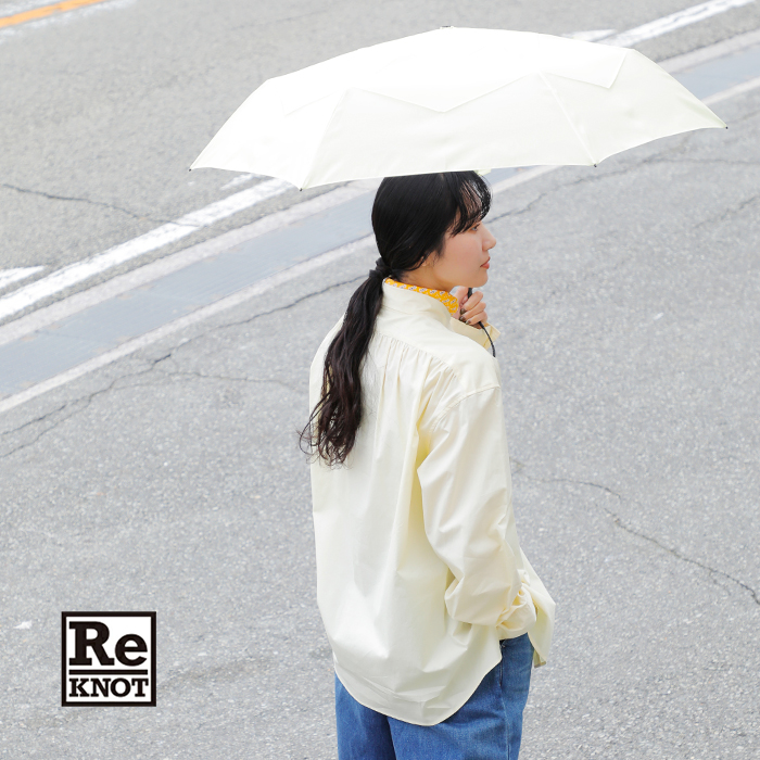 ReKNOT(リノット)超軽量形状安定加工折りたたみ傘“S/SFOLDINGUMBRELLA-AIR-”rkn-25004