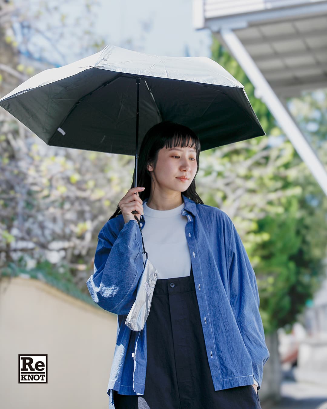 ReKNOT晴雨兼用 超軽量 折りたたみ傘 U/L SUNBLOCK UMBRELLA AIR rkn-26001