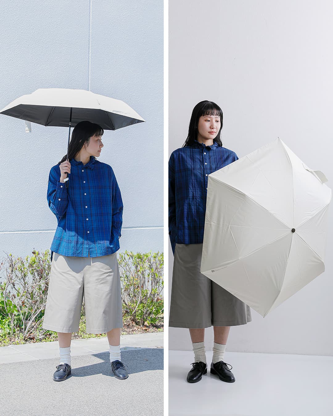 ReKNOT晴雨兼用 ワンタッチ開閉 折りたたみ傘 U/L SUNBLOCK UMBRELLA AUTOMATIC rkn-26002