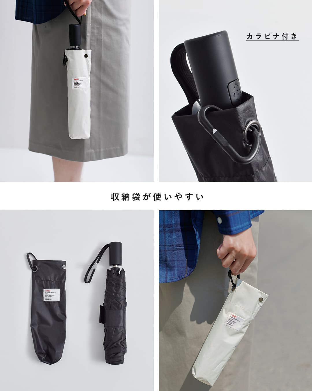 ReKNOT晴雨兼用 ワンタッチ開閉 折りたたみ傘 U/L SUNBLOCK UMBRELLA AUTOMATIC rkn-26002