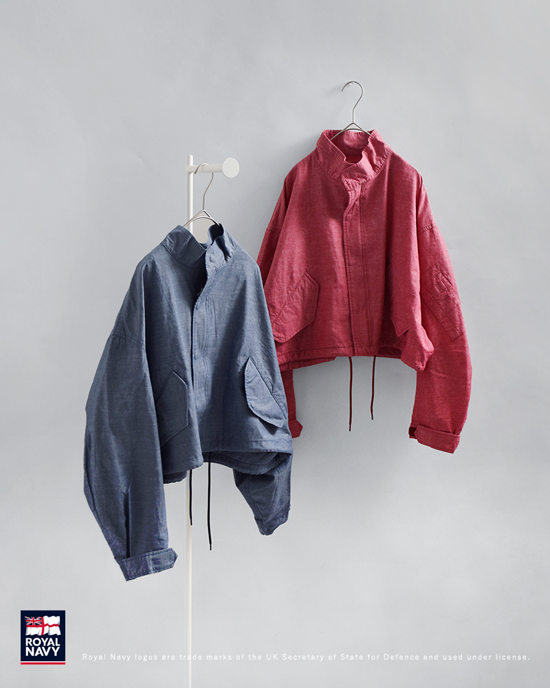 ROYAL NAVY(ロイヤルネイビー)コットンダンガリーフライトジャケットROYALAIRFORCEMK3JACKETrn26samm92