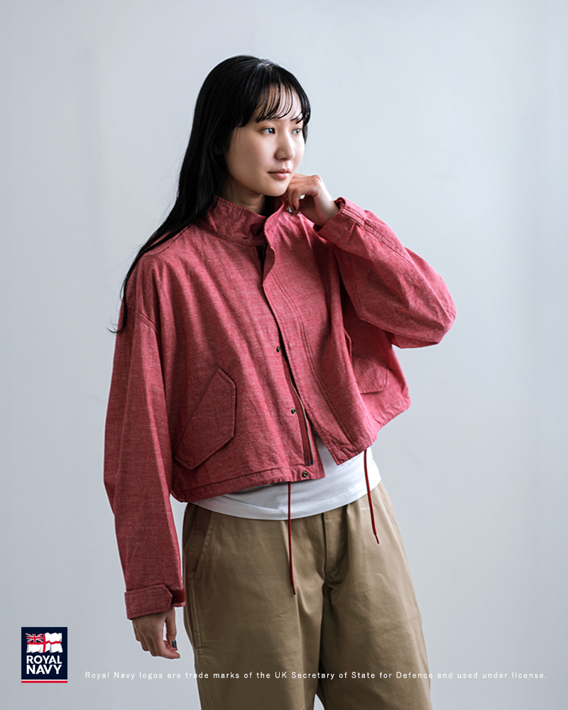 ROYAL NAVY(ロイヤルネイビー)コットンダンガリーフライトジャケットROYALAIRFORCEMK3JACKETrn26samm92