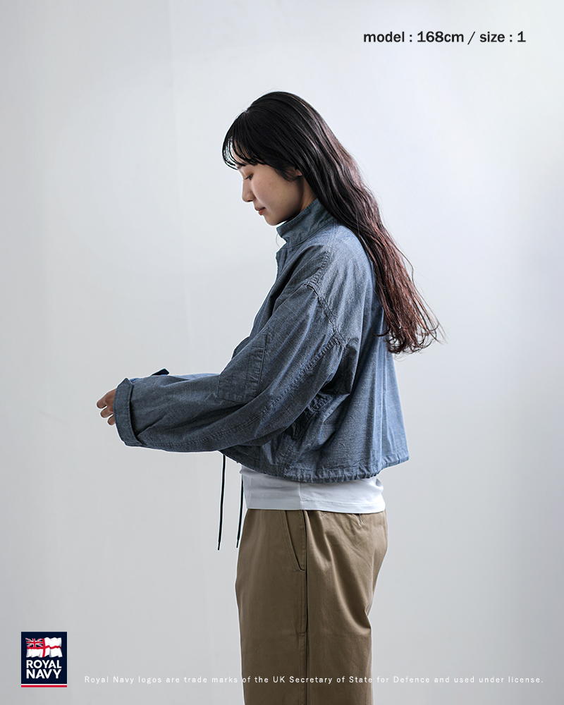 ROYAL NAVY(ロイヤルネイビー)コットンダンガリーフライトジャケットROYALAIRFORCEMK3JACKETrn26samm92