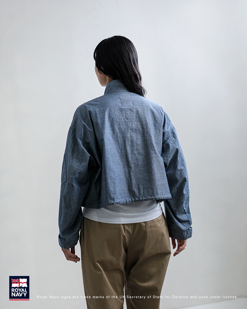 ROYAL NAVY(ロイヤルネイビー)コットンダンガリーフライトジャケットROYALAIRFORCEMK3JACKETrn26samm92