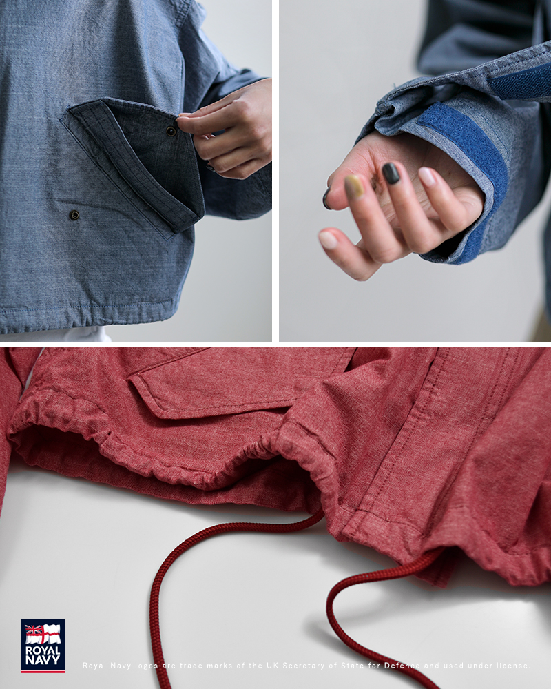 ROYAL NAVY(ロイヤルネイビー)コットンダンガリーフライトジャケットROYALAIRFORCEMK3JACKETrn26samm92