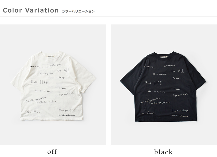 REMI RELIEF(レミレリーフ)SP加工天竺コットン刺繍Tシャツrn30389086