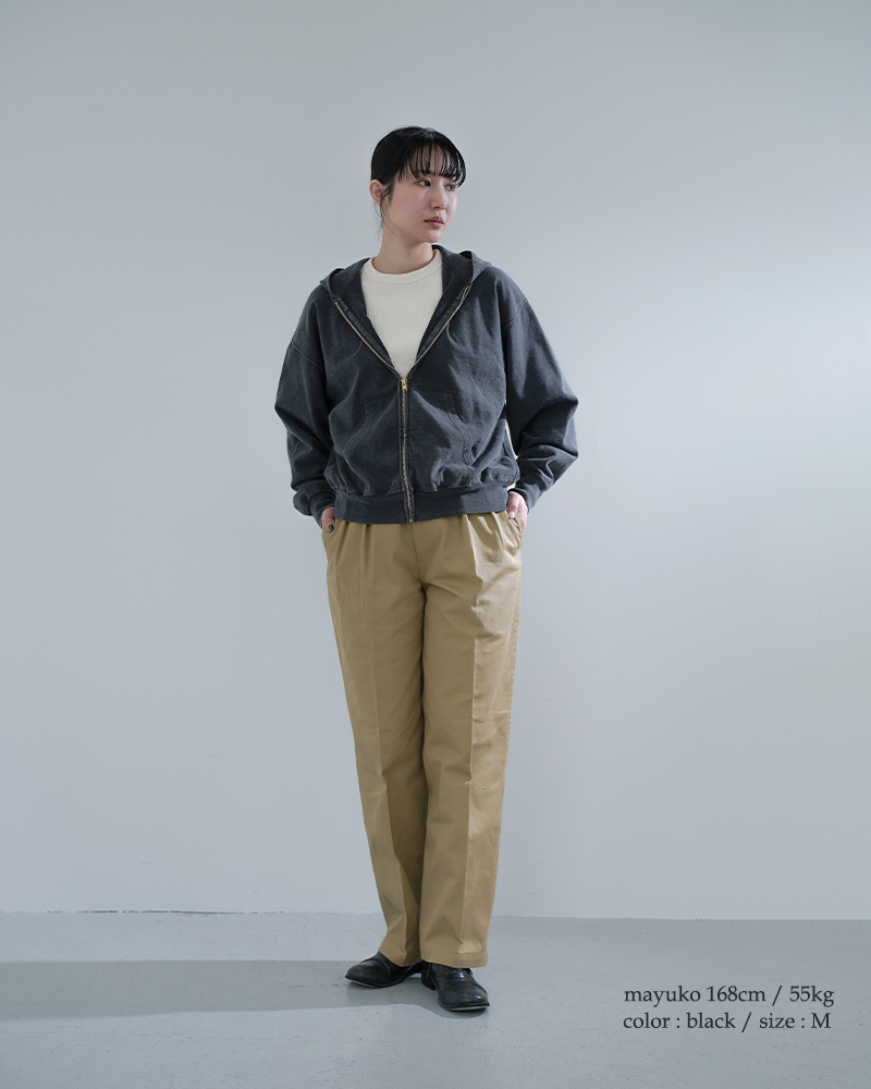 REMI RELIEF(レミレリーフ)SP加工スーピマ裏毛ZIPパーカーrn30389107