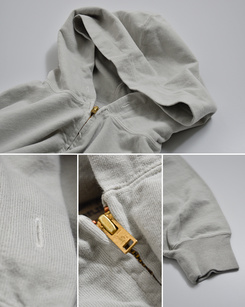 REMI RELIEF(レミレリーフ)SP加工スーピマ裏毛ZIPパーカーrn30389107