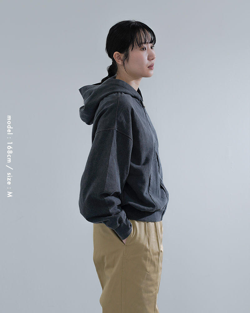 REMI RELIEF(レミレリーフ)SP加工スーピマ裏毛ZIPパーカーrn30389107