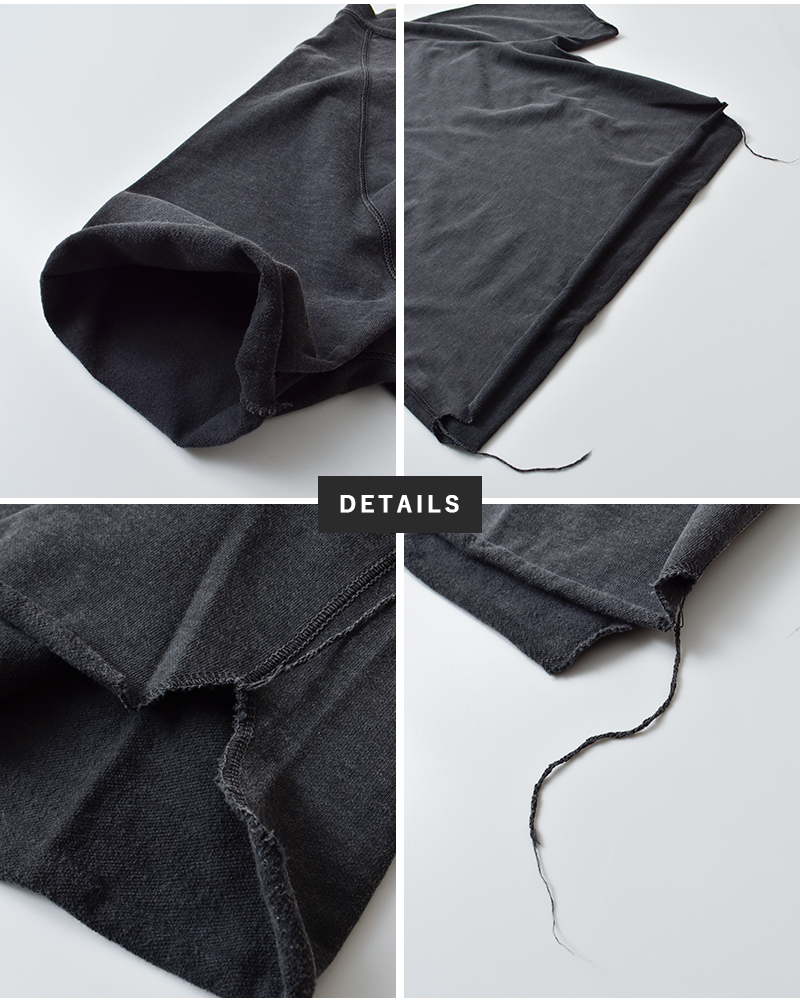 REMI RELIEF(レミレリーフ)SP加工スーピマ裏毛ラグラン半袖クルーネックTシャツrn30389109