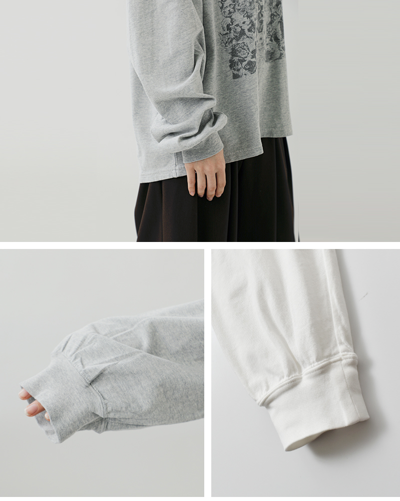 REMI RELIEF(レミレリーフ)HARDSP加工天竺コットンプリントロングTシャツ“CANSAVEYOURSOUL”rn30389134