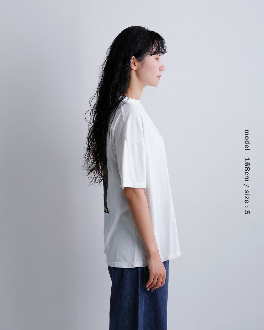 REMI RELIEF(レミレリーフ)HARD SP加工 天竺コットン BIGサイズ プリント Tシャツ “Self shot” rn30389156-7
