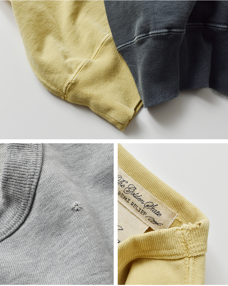 REMI RELIEF(レミレリーフ)SP加工裏毛半袖クルーネックプリントTシャツ“MICHIGAN/MI”rn30389180-1