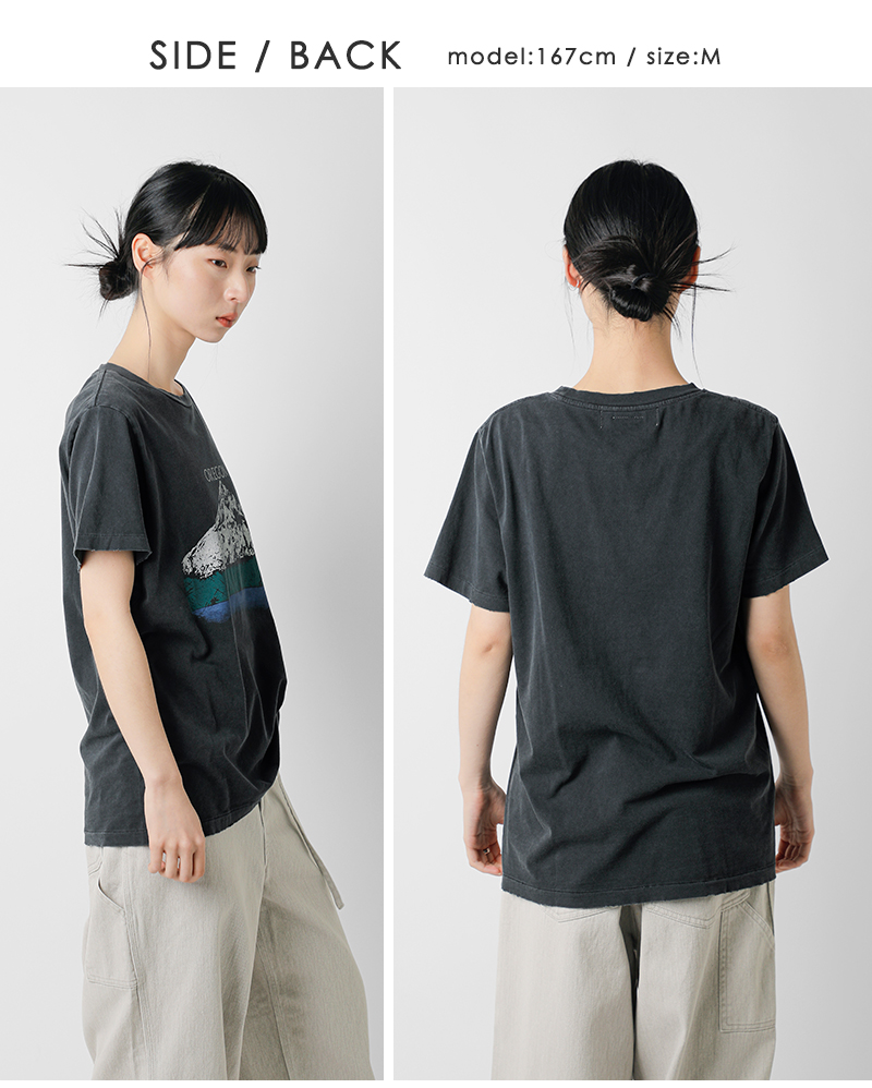 REMI RELIEF(レミレリーフ)SP加工プリントTシャツ“OREGON”rn30389191