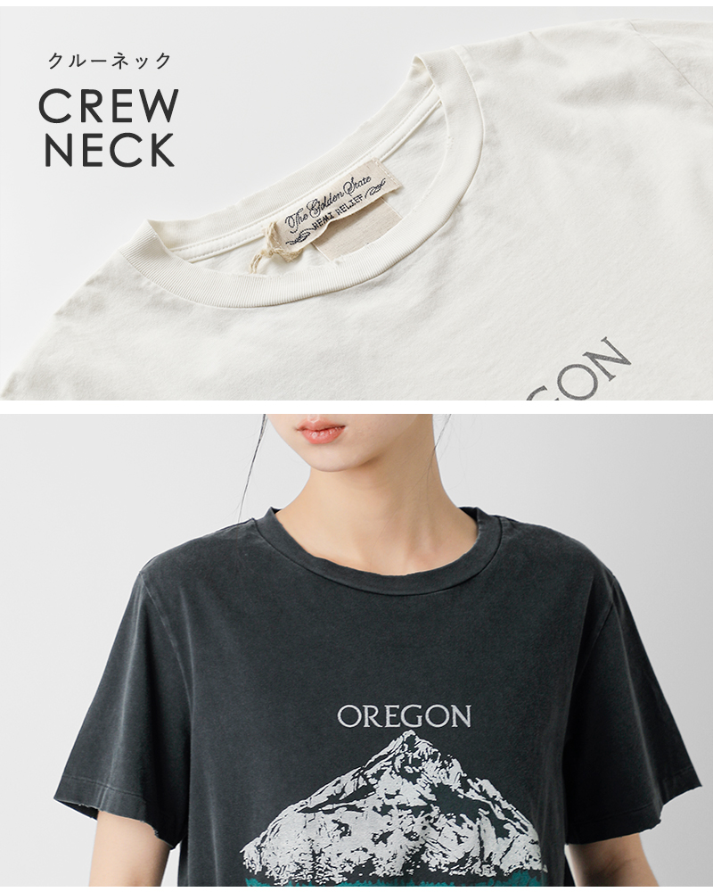 REMI RELIEF(レミレリーフ)SP加工プリントTシャツ“OREGON”rn30389191