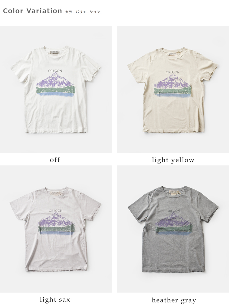 REMI RELIEF(レミレリーフ)SP加工プリントTシャツ“OREGON”rn30389191