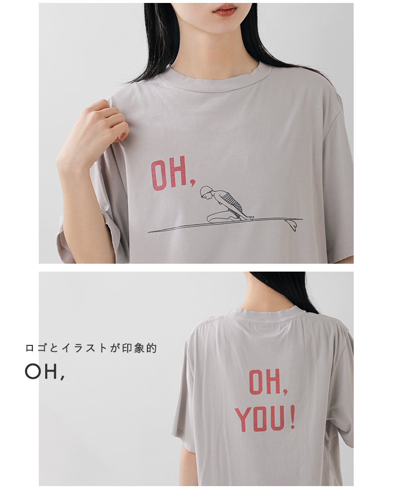 REMI RELIEF(レミレリーフ)SP加工ニューフィットプリントTシャツrn30389196-7