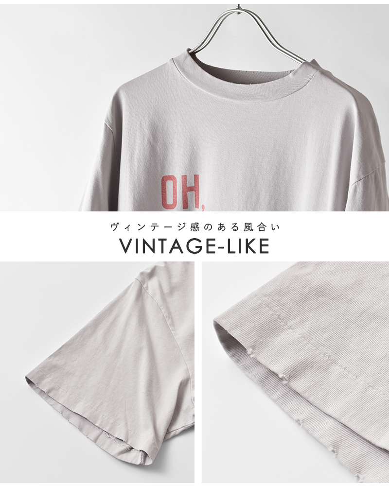 REMI RELIEF(レミレリーフ)SP加工ニューフィットプリントTシャツrn30389196-7