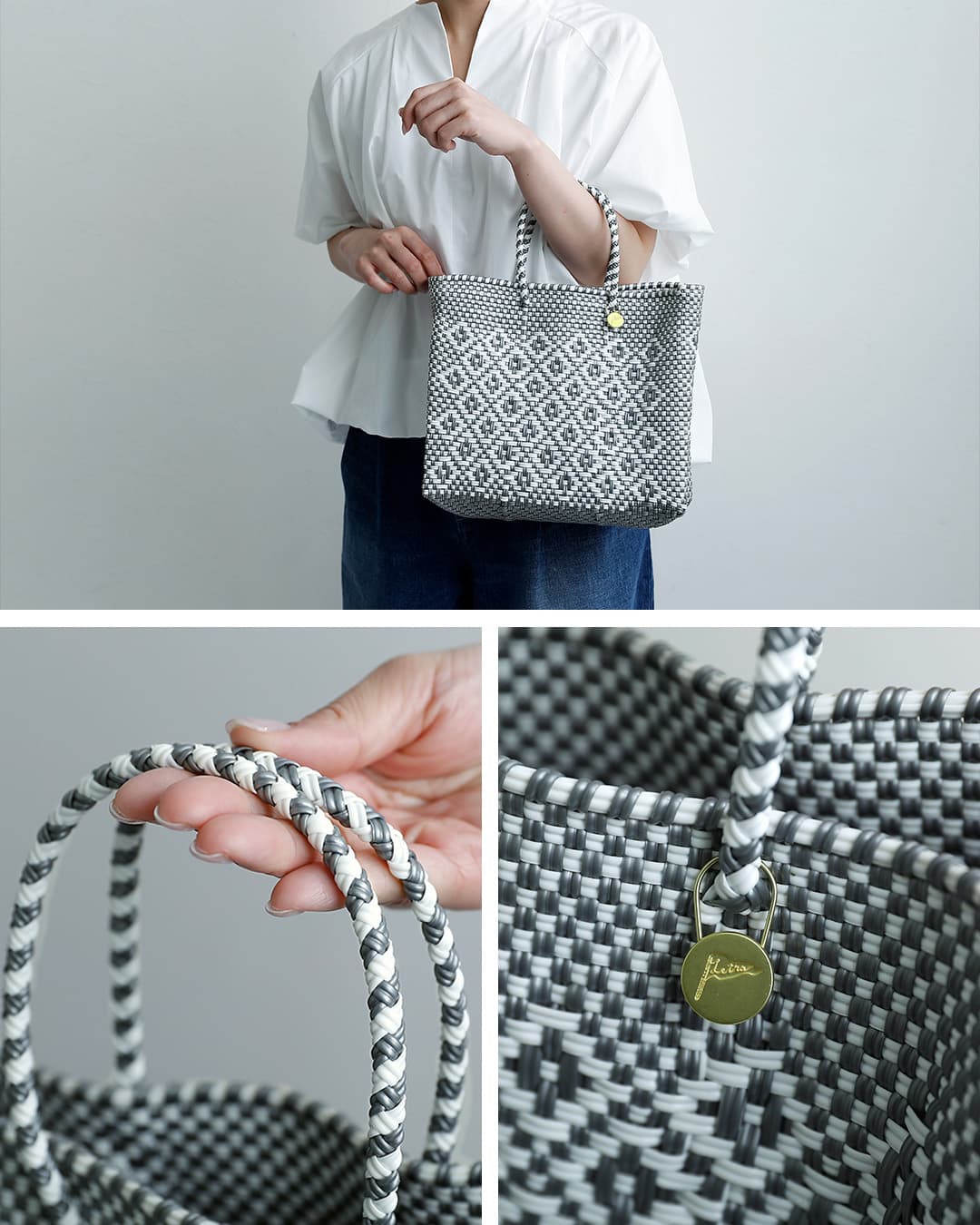 Letraメルカドバッグ XSサイズ “ROMBO” rombo-xs