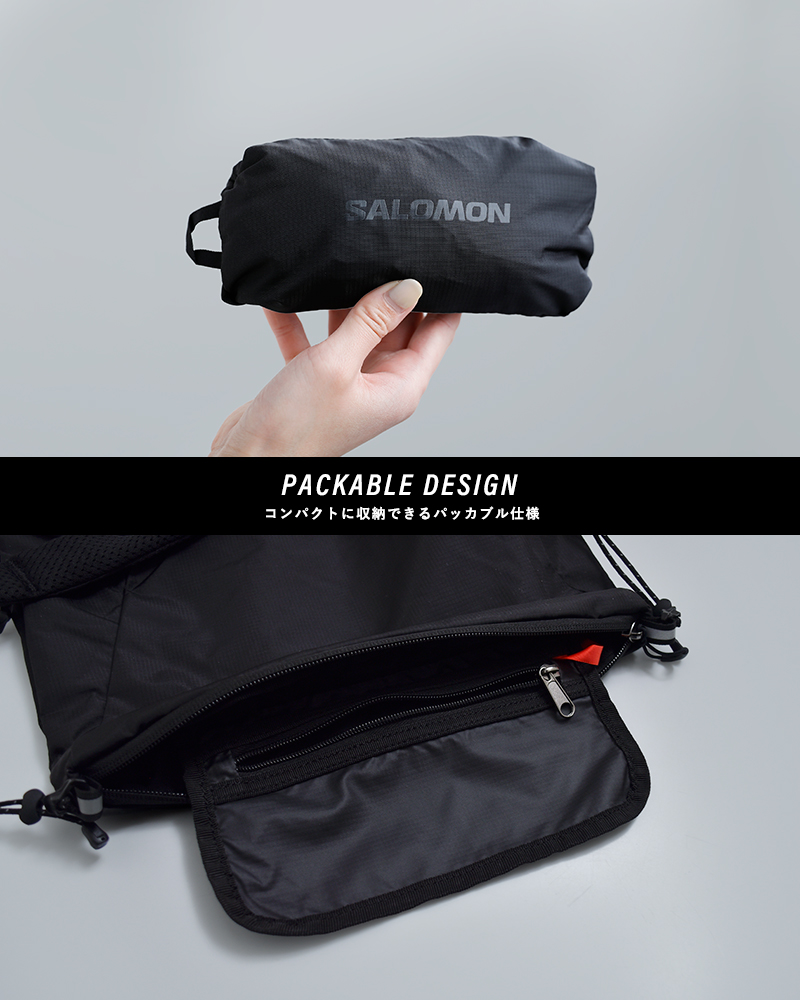 SalomonACS パッカブル トートバッグ ACS PACKABLE TOTE BAG acs-pkbl-totebag