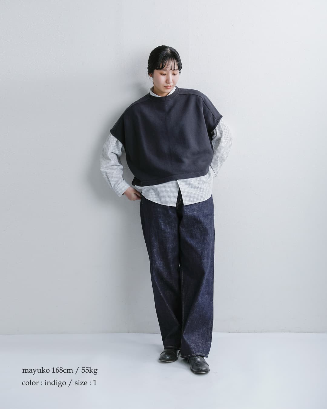 Sanca(サンカ)15.5oz 5ポケット ワイドフィット デニムパンツ s26spt05