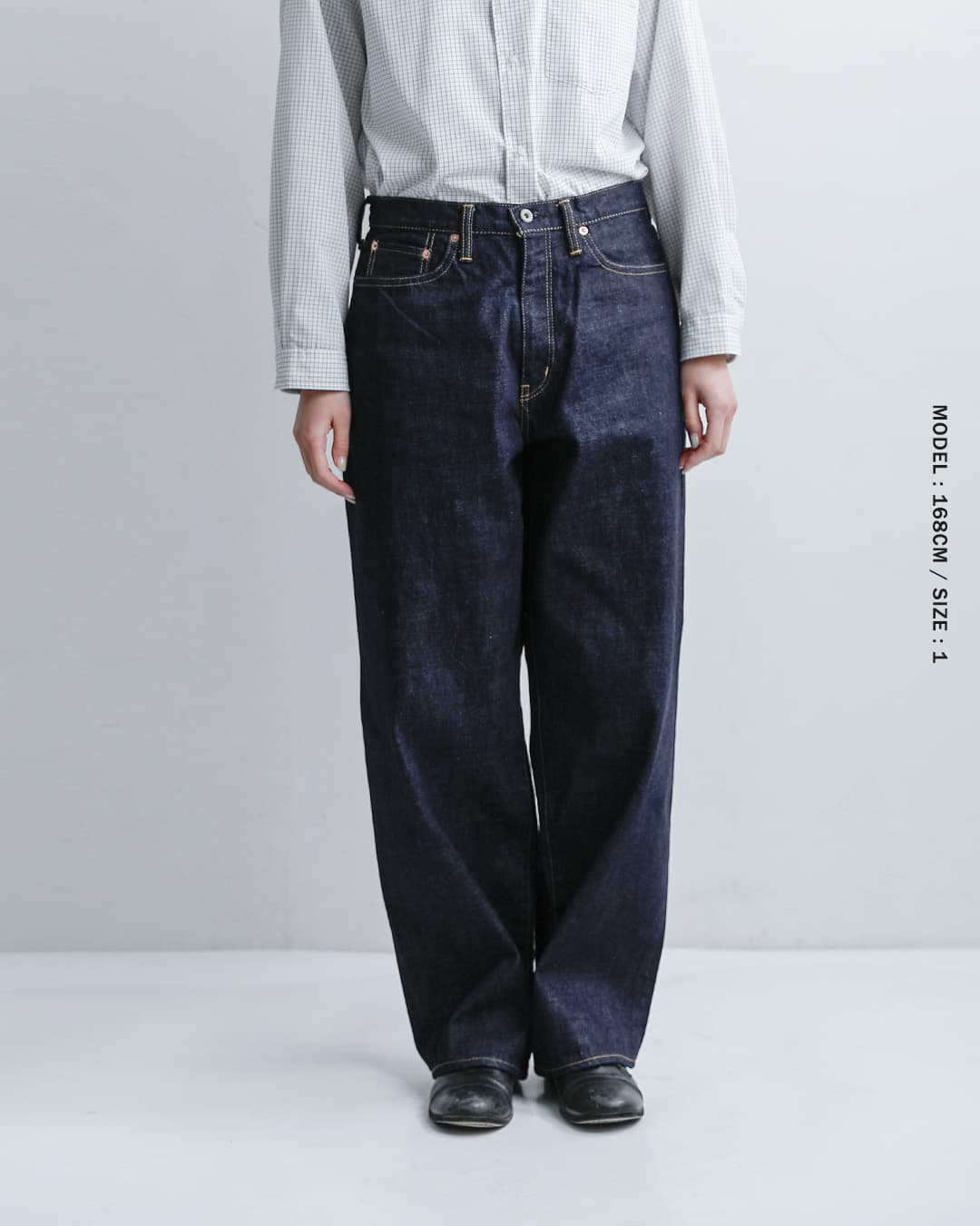 Sanca(サンカ)15.5oz 5ポケット ワイドフィット デニムパンツ s26spt05