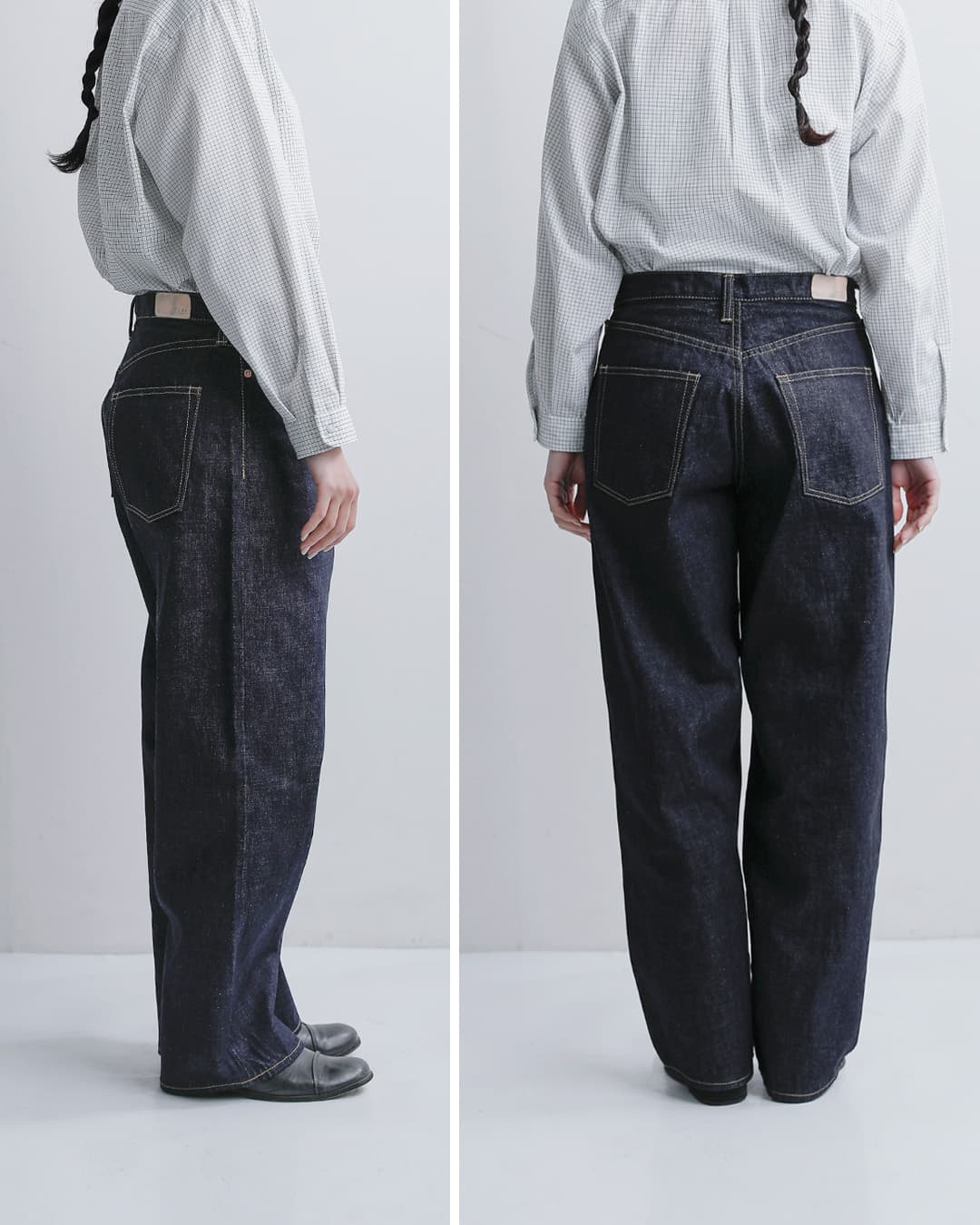 Sanca(サンカ)15.5oz 5ポケット ワイドフィット デニムパンツ s26spt05