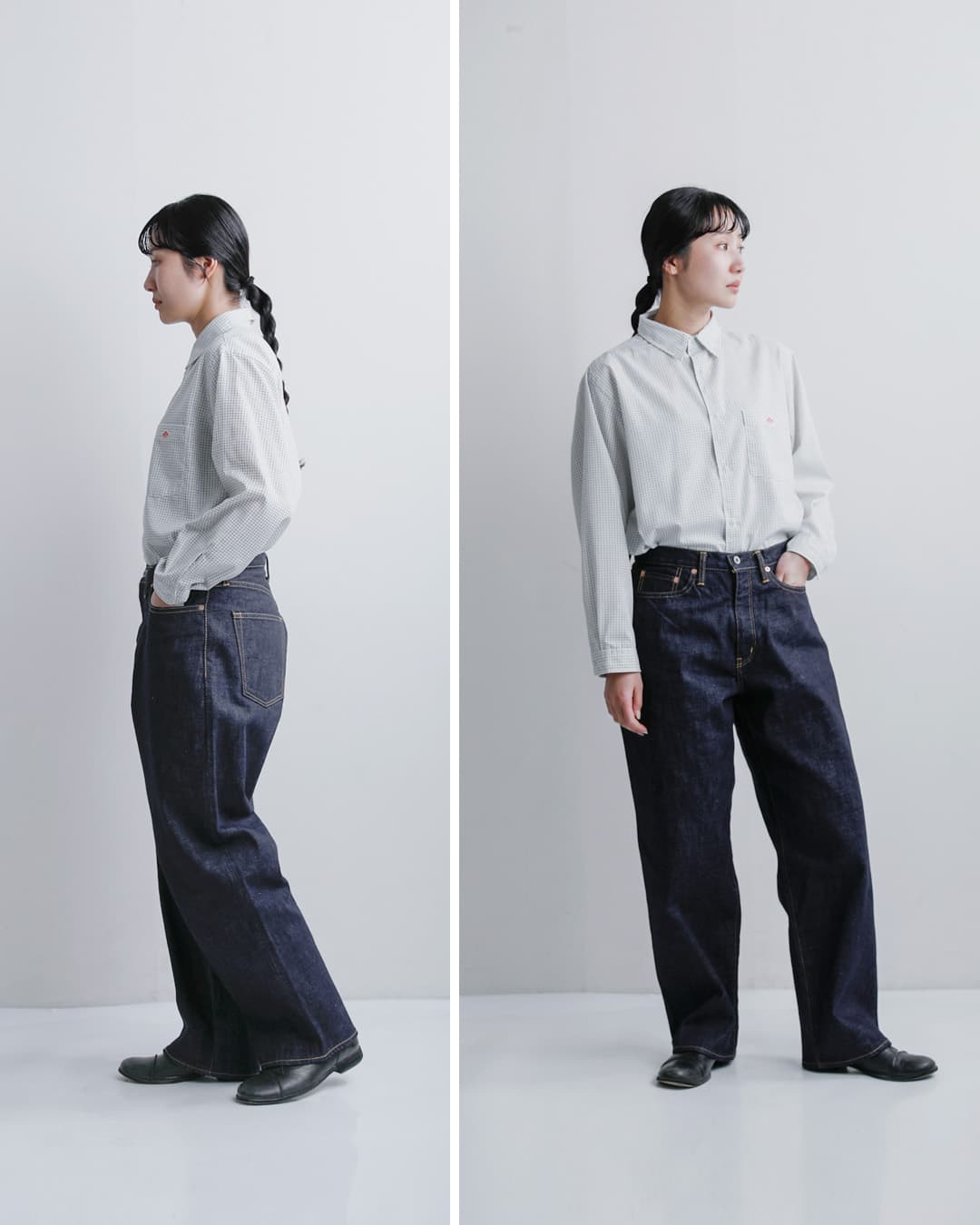 Sanca(サンカ)15.5oz 5ポケット ワイドフィット デニムパンツ s26spt05