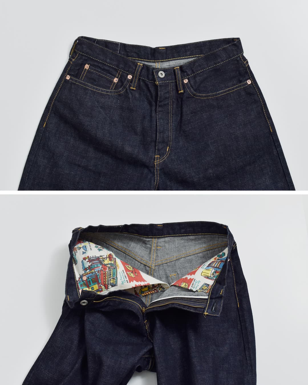 Sanca(サンカ)15.5oz 5ポケット ワイドフィット デニムパンツ s26spt05