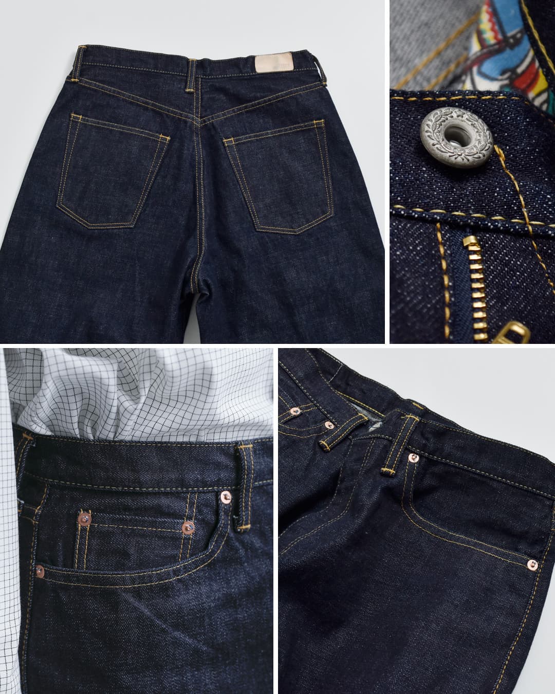 Sanca(サンカ)15.5oz 5ポケット ワイドフィット デニムパンツ s26spt05