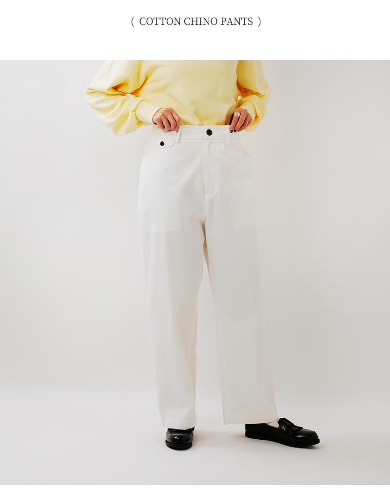 nicholson&nicholson(ニコルソンアンドニコルソン)コットンチノパンツ“SABLE”sable-chino
