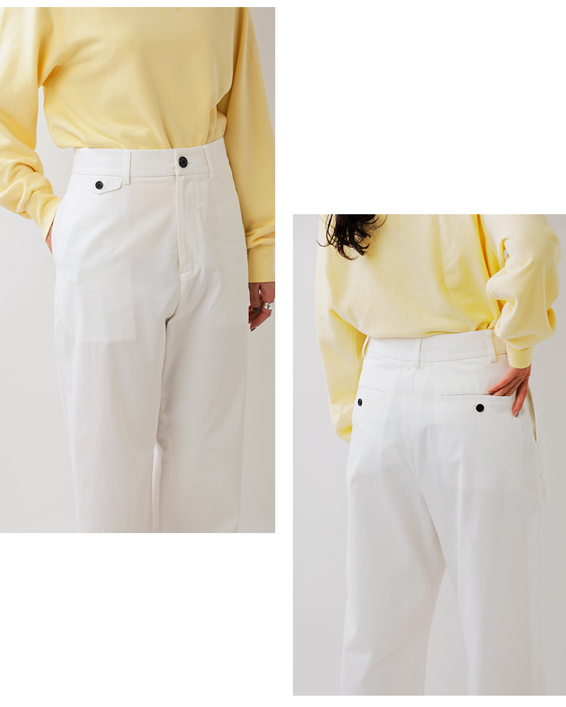 nicholson&nicholson(ニコルソンアンドニコルソン)コットンチノパンツ“SABLE”sable-chino