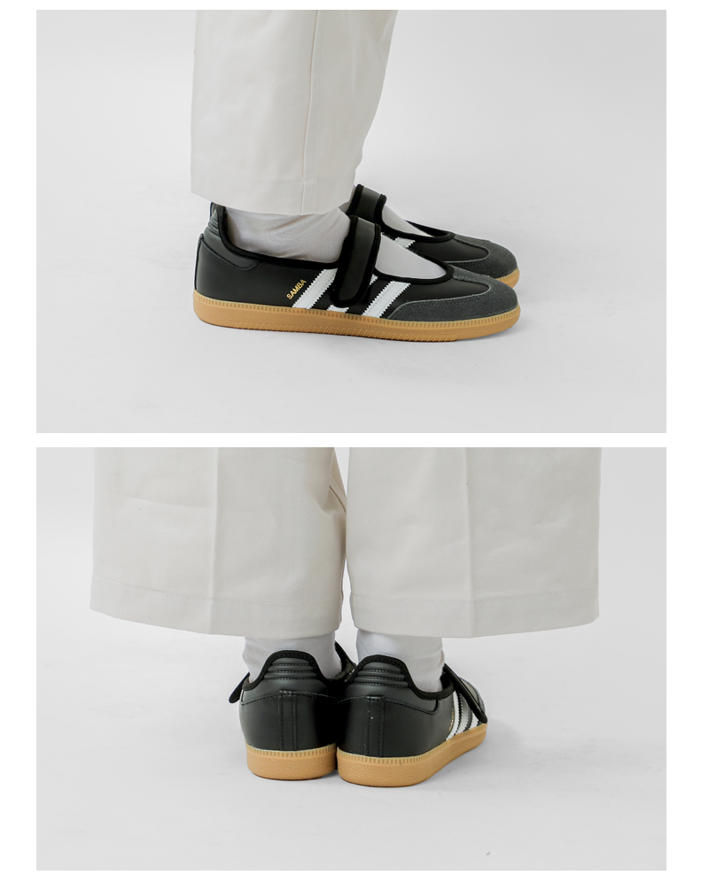 adidas Originalsサンバ ジェーン ストラップ スニーカー SAMBA JANE W samba-jane-w