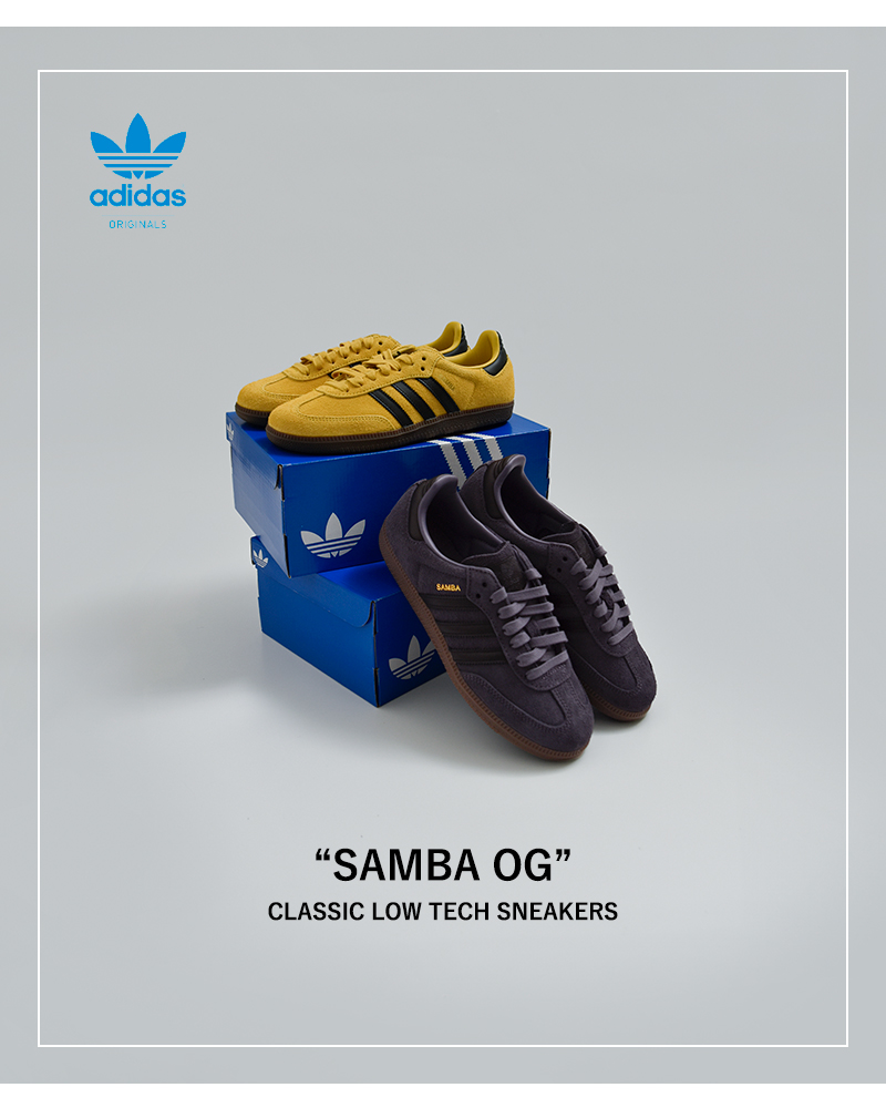 adidas Originals(アディダス オリジナルス)サンバOGプレミアムクラシックローテクスニーカーSAMBAOGsamba-og-same4