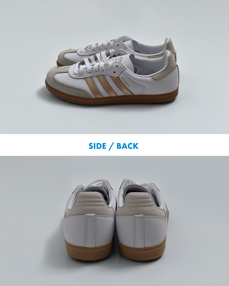 adidas Originals(アディダス オリジナルス)レザーローテククラシックスニーカーSAMBAOGWsamba-og-w