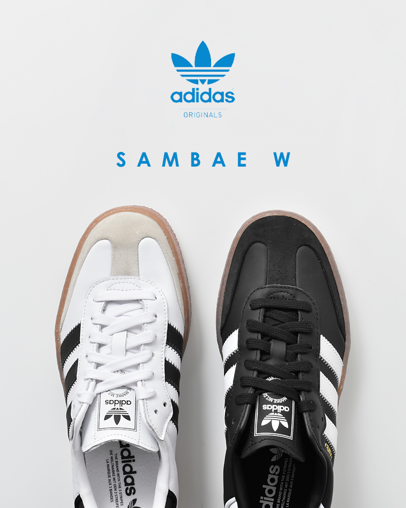 adidas Originals(アディダス オリジナルス)サンバ厚底レザースニーカーSAMBAEWsambae-w