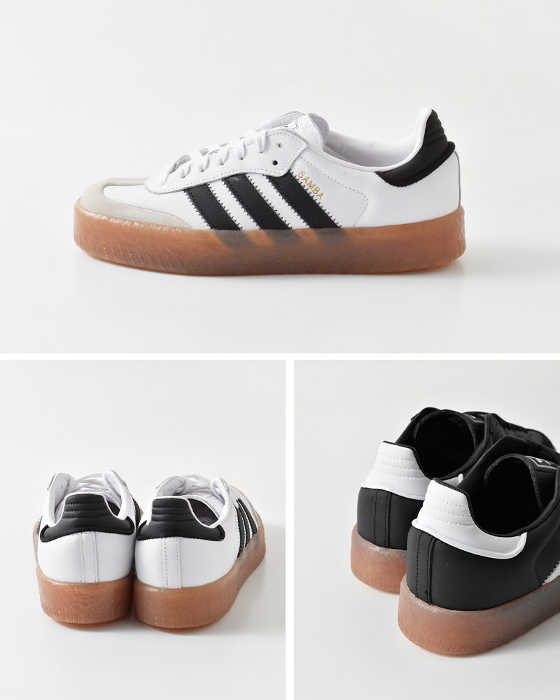 adidas Originals(アディダス オリジナルス)サンバ厚底レザースニーカーSAMBAEWsambae-w