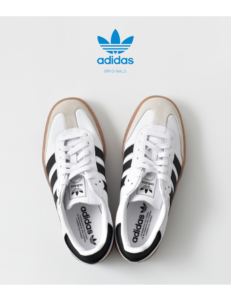 adidas Originals(アディダス オリジナルス)サンバ厚底レザースニーカーSAMBAEWsambae-w