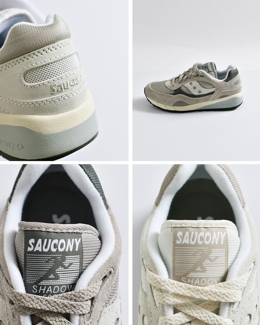sauconyシャドウ6000 スエード レザー スニーカー SHADOW 6000 shadow-6000