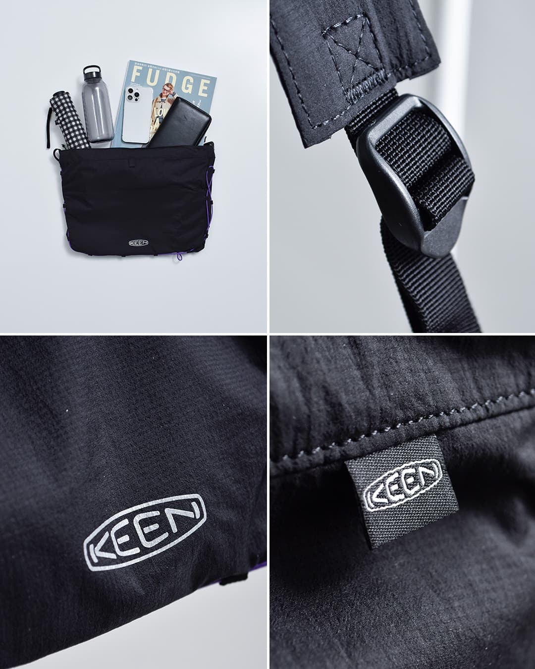 KEENナイロンシェル ショルダーバッグ NYLON SHELL SHOULDER nylon-shell-shoulder