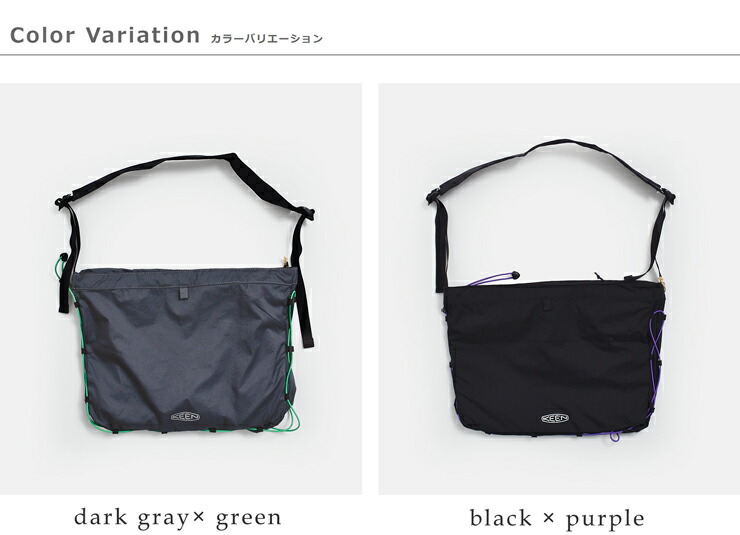 KEENナイロンシェル ショルダーバッグ NYLON SHELL SHOULDER nylon-shell-shoulder