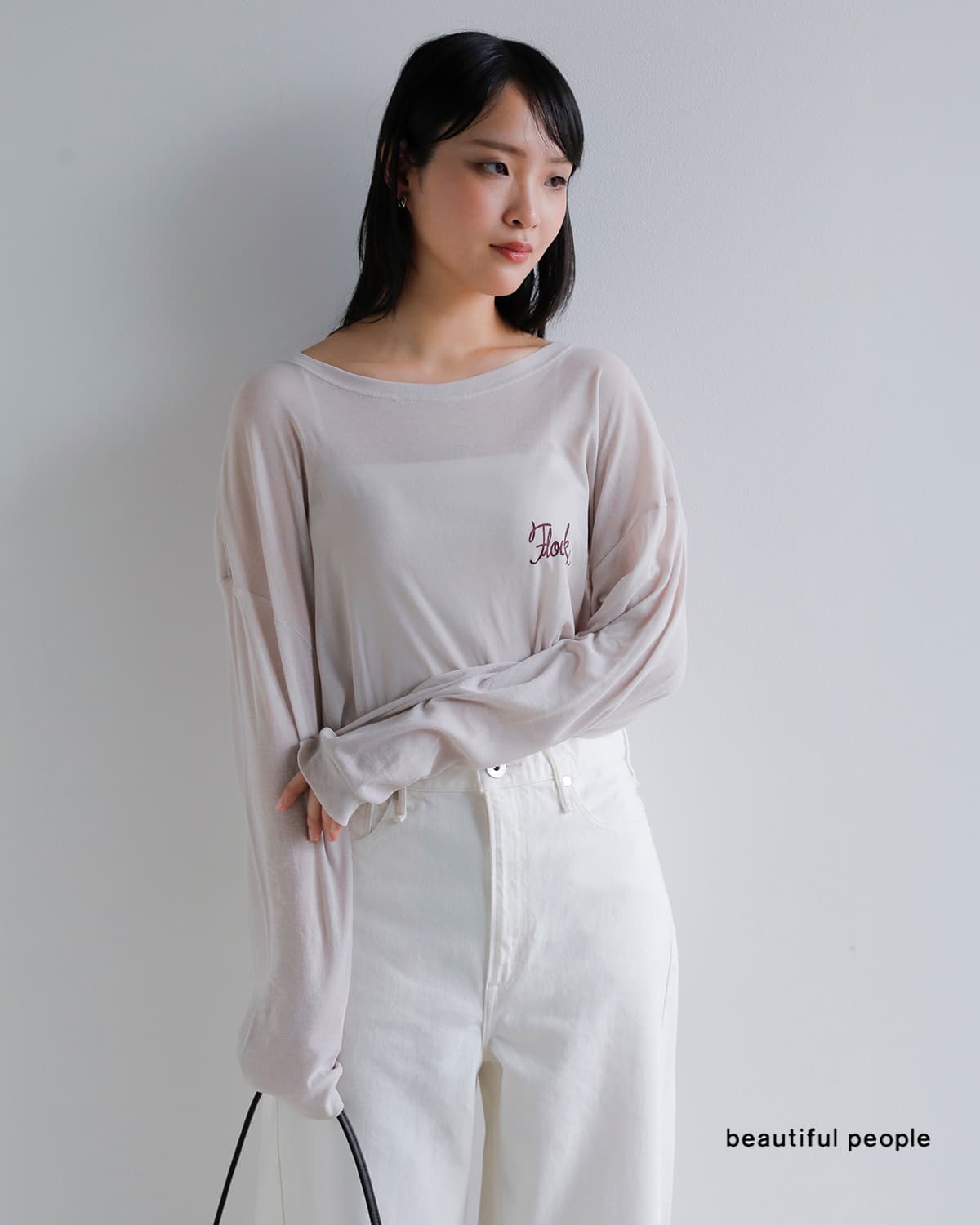 St.Johns 3rd club(セント ジョンズ サード クラブ)コットン プリント 長袖カットソーsj26