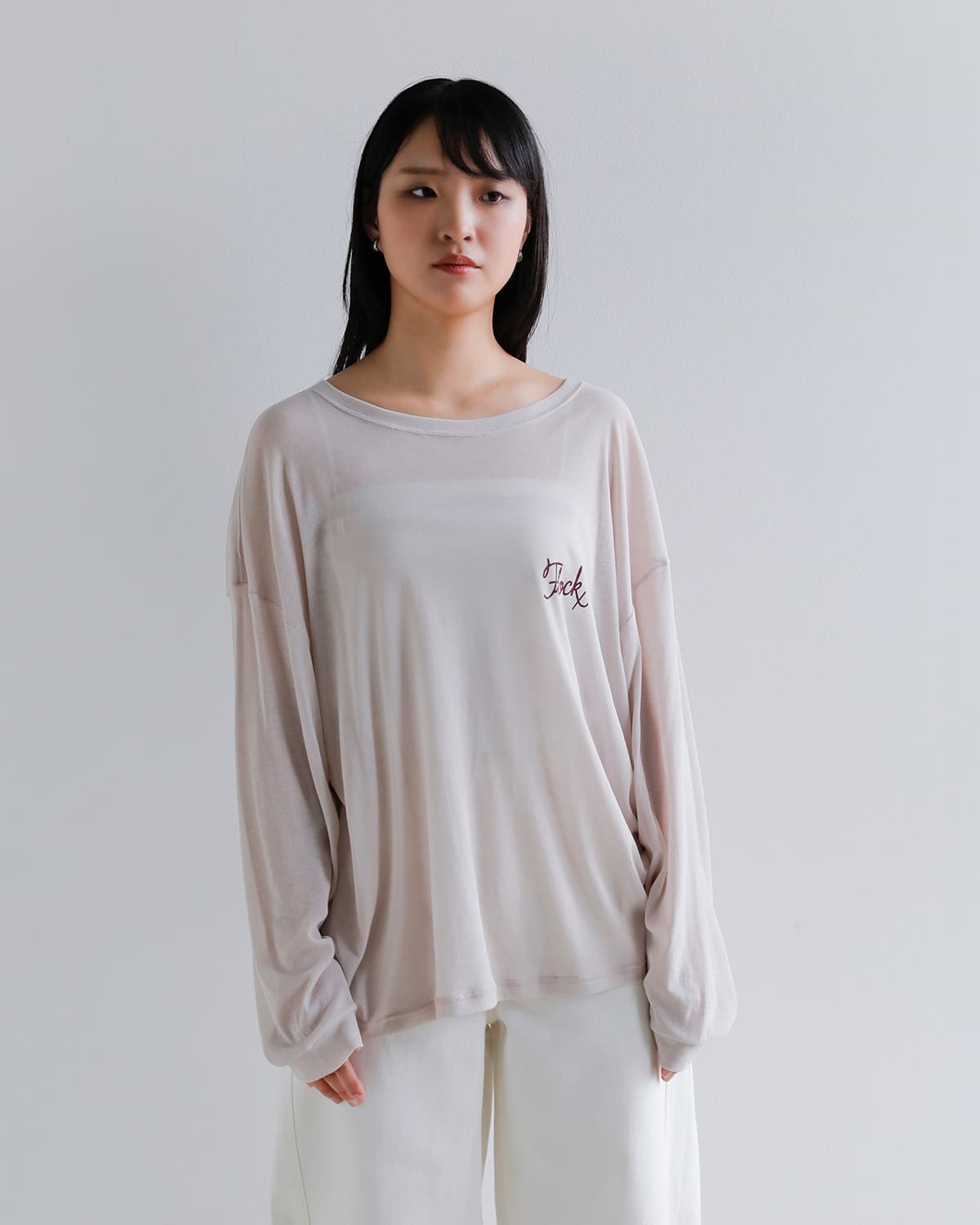 St.Johns 3rd club(セント ジョンズ サード クラブ)コットンプリント長袖カットソー sj26