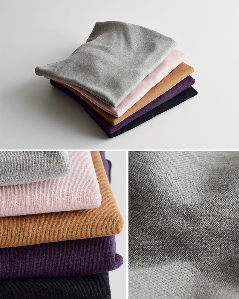 SLOANE(スローン)コットン裏毛半袖ショート丈スウェットプルオーバーsl10s-t1134