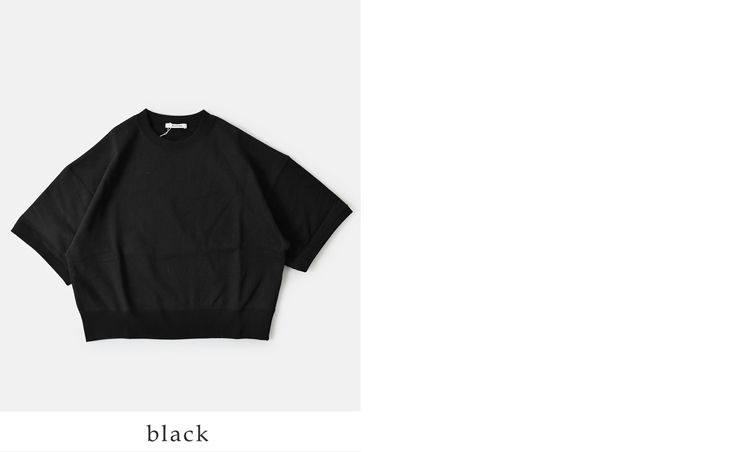 SLOANE(スローン)コットン裏毛半袖ショート丈スウェットプルオーバーsl10s-t1134