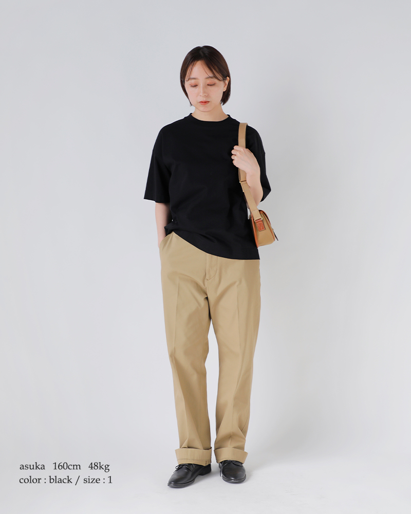 SLOANE(スローン)ヘビーコットンドロップショルダーTシャツsl9s-t912