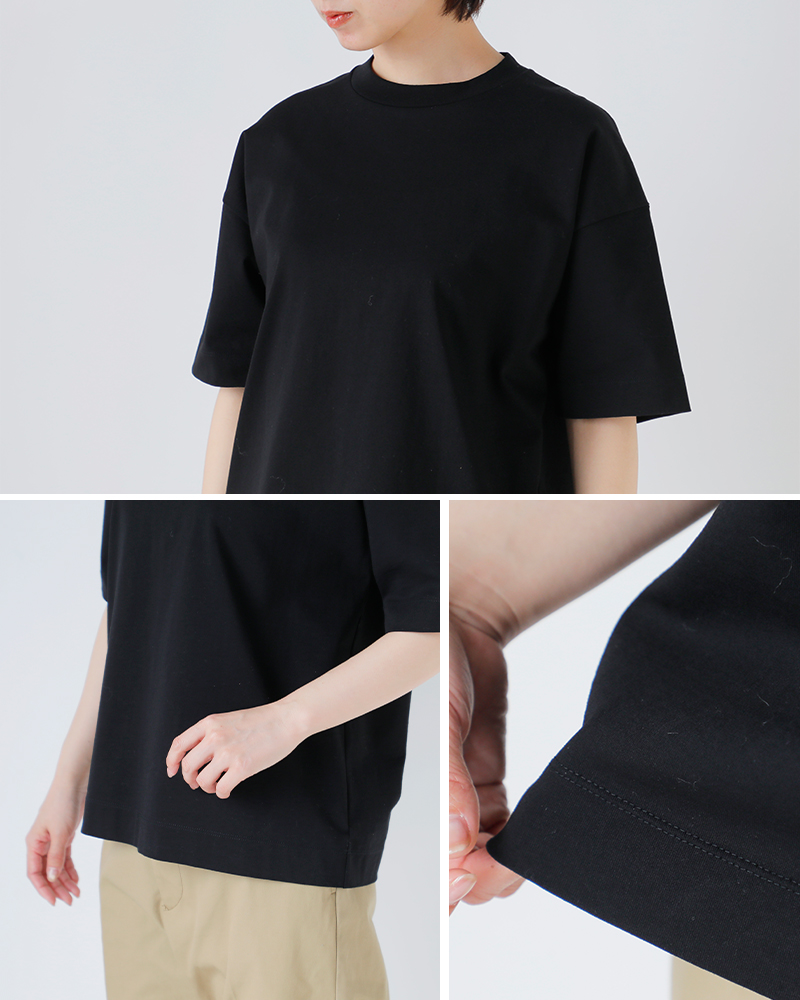 SLOANE(スローン)ヘビーコットンドロップショルダーTシャツsl9s-t912