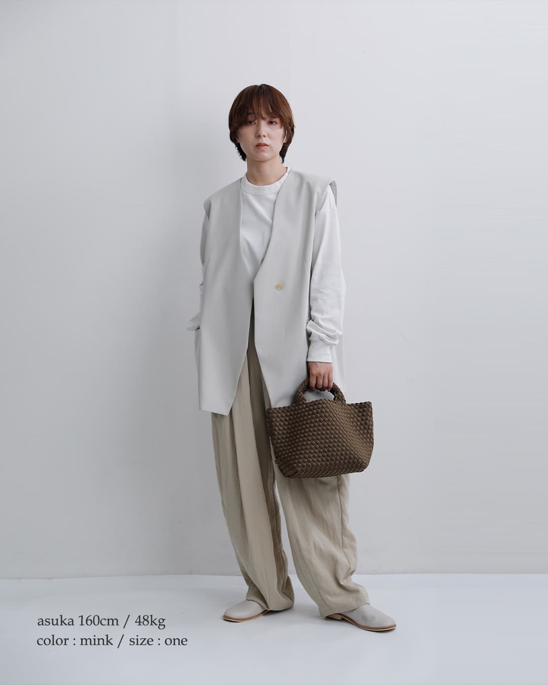 NAGHEDI(ナゲディ)メッシュ 2way スモール トートバッグ St. Barths Small Tote sn03012ld