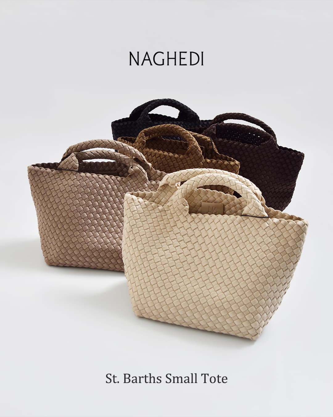 NAGHEDI(ナゲディ)メッシュ 2way スモール トートバッグ St. Barths Small Tote sn03012ld